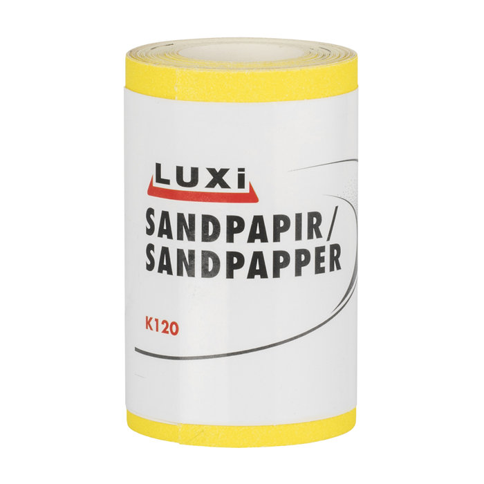 Sandpapir rull korn 120 - 93 mm x 5 meter